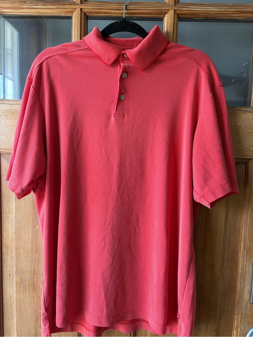 Tommy Bahama Men's Short Sleeve Polo Shirt in Coral Red